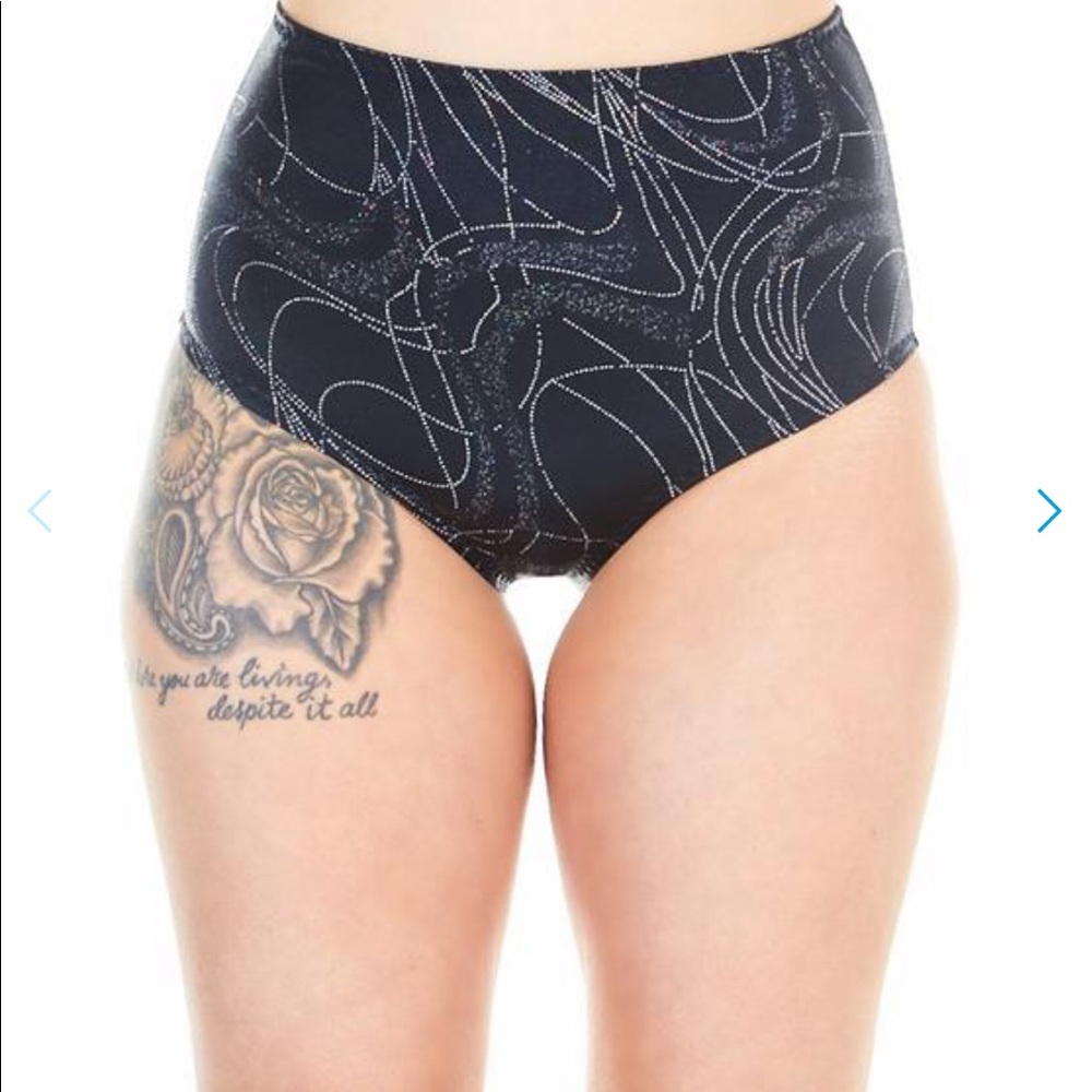 Chromatic High Waisted Booty Shorts